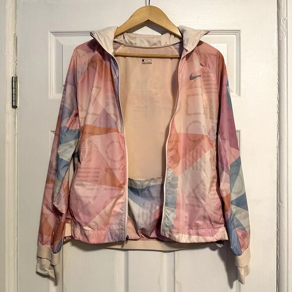 Nike Shield Flash Guava Ice Jacket Sz L - Picture 5 of 6